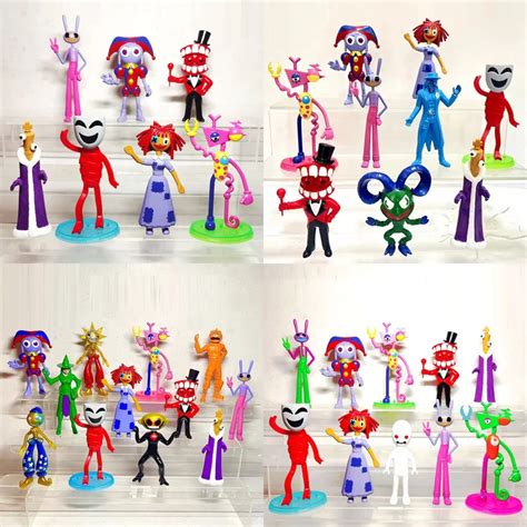 6 12pcs The Amazing Digital Circus Action Figure The Amazing Digital