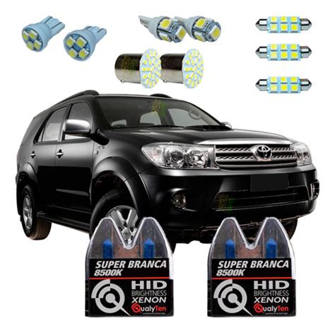 Hilux Sw Kit Lampadas Super Brancas Modelo Sr Srv Leds Frete Gr Tis