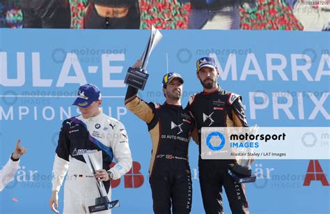 Race Winner Antonio Felix Da Costa Prt Ds Techeetah On The Podium