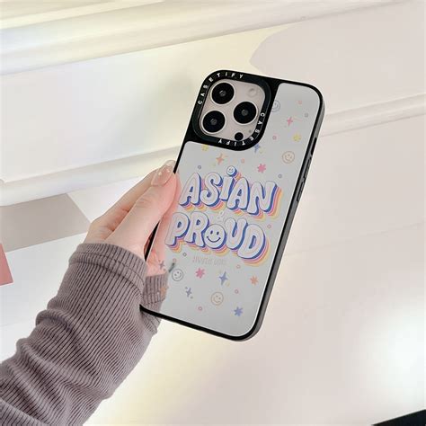 Casetify Asian Proud By Huyen Dinh Painting Silver Casing Apple Iphone