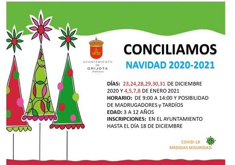 Conciliamos Navidad 2020 2021 Grijota