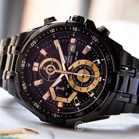 Đồng Hồ Casio Edifice Nam EFR 539BK 1AVUDF EFR 539BK 1A Giá Tốt