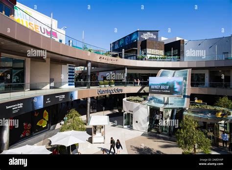 Santa Monica Place Open Air Shopping Mall Los Angeles County