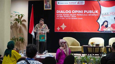 Diskominfo Salatiga Gelar Dialog Antisipasi Potensi Kerawanan Pemilu