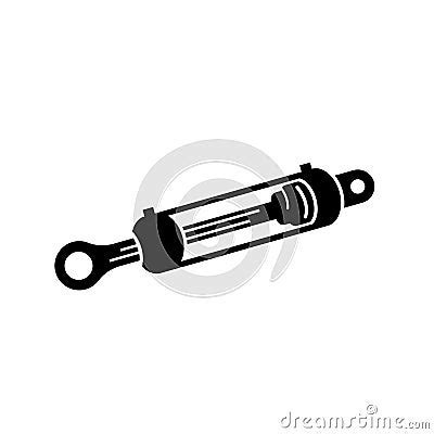 Hydraulic Cylinder Logo Design Vector Cartoondealer