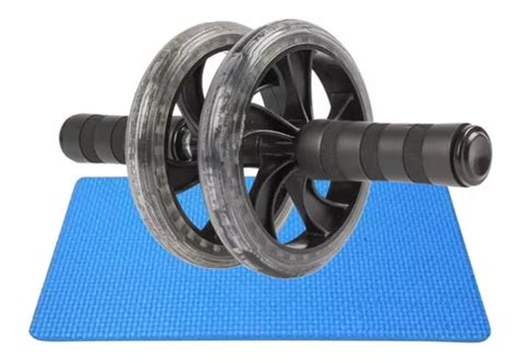 Rueda Abdominales Doble Mini Mat De Regalo Entrenamiento