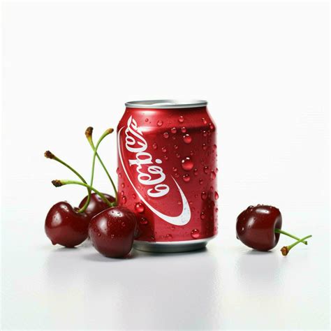 Coca-Cola Cherry with white background high quality 30657669 Stock Photo at Vecteezy