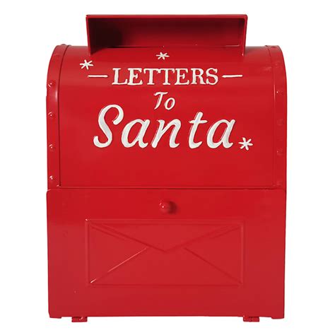 12x16 Letters To Santa Metal Wall Decor