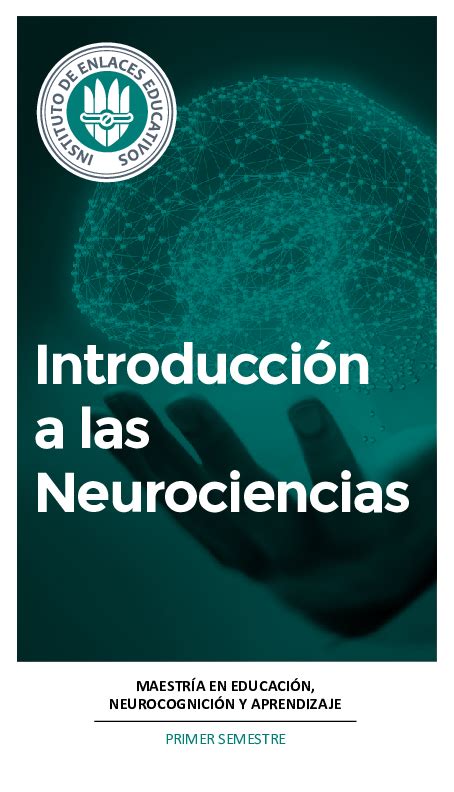 Pdf Introducción A Las Neurociencias