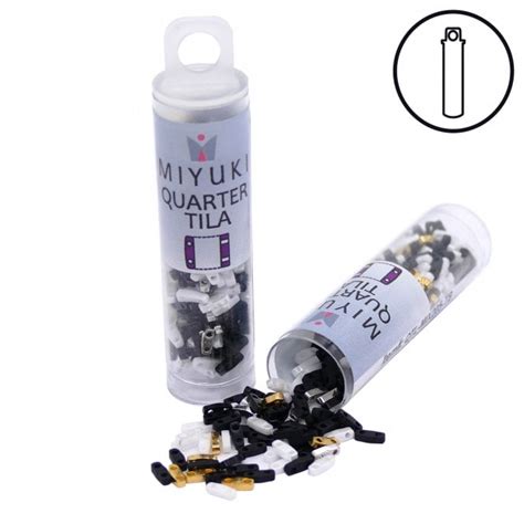 Miyuki Quarter Tila Mix 7 2g Tube Formal Beads And Beading