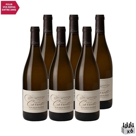 Pouilly Fuiss Blanc Lot De X Cl Domaine Carrette Vin Aoc