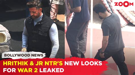 Hrithik Roshan And Jr Ntr S New Looks For War Leaked Photos Go Viral