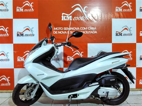 Kmmotos Pcx 150 Branca 2015 P Km Motos Sua Loja De Motos Semi Novas