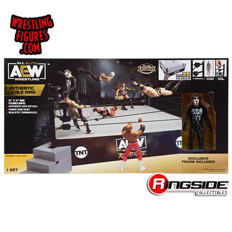 (w/ Sting) AEW Rampage Authentic Scale Ring Playset - Ringside ...