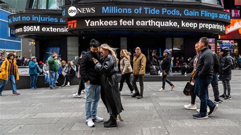 New York Earthquakes Are Rare Felt Across Broader Area Times When US