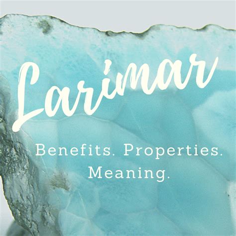 Larimar Stone Benefits, Properties, and Meaning - RemedyGrove