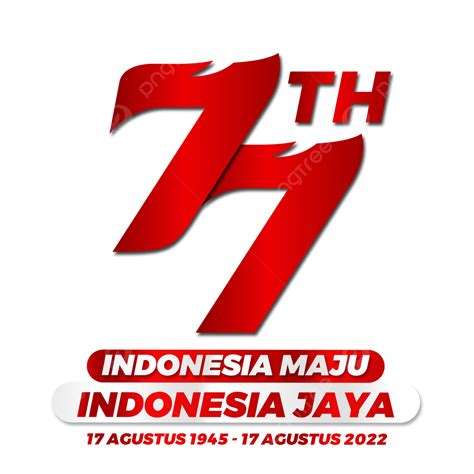 Logo Hut Ri Ke 77 Dirgahayu Republik Indonesia 2022 Logo Hut Ri 77