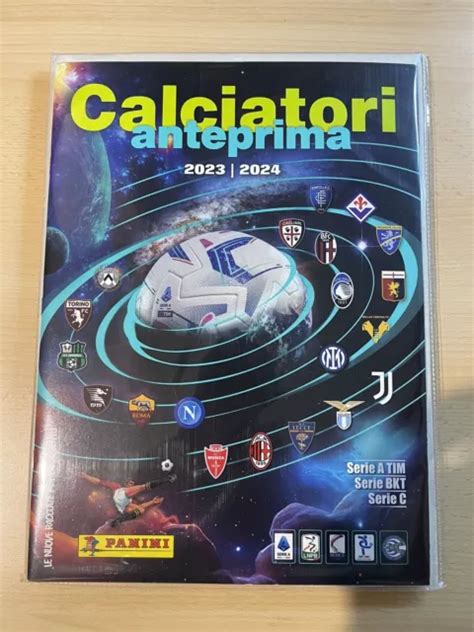 Album Calciatori Panini Anteprima Vuoto Set Completo Figurine