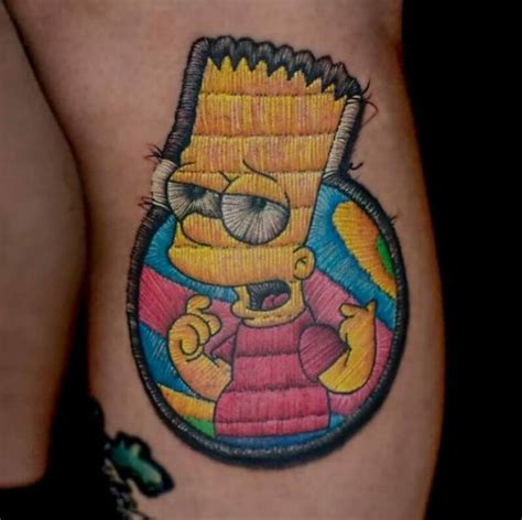 101 Best Bart Simpson Tattoo Ideas Youll Have To See To Believe