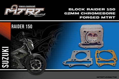 BLOCK RAIDER150 62mm CHROMEBORE FORGED MTRT