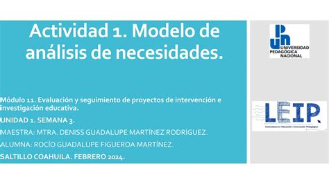 Procedimiento Tema Final Del Modulo De La Universidad Pedagogica