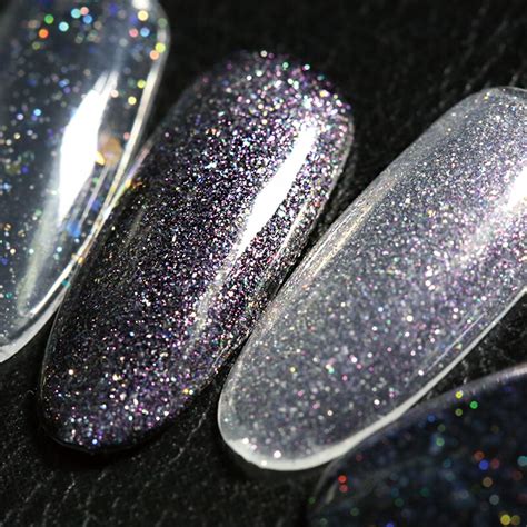 Gelish High Shine Glitter Gel Top Coat Nail Polish