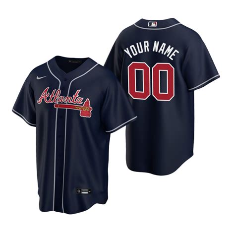 Men S Atlanta Braves Custom Nike White 2020 Stitched Mlb Flex Base Jersey On Sale For Cheap