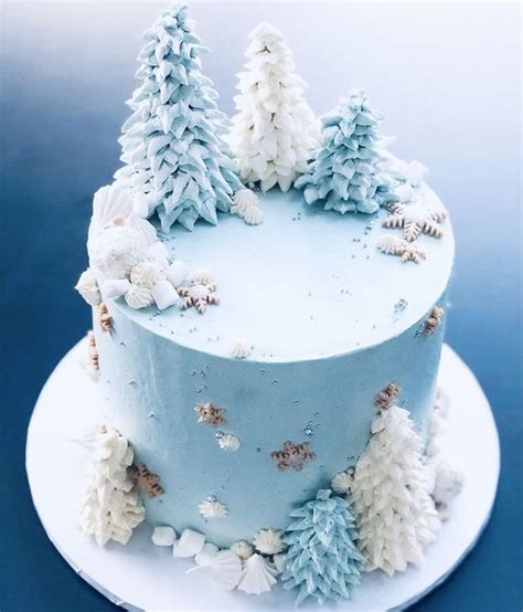 Winter Wonderland Cake