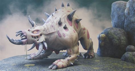 Artstation Nurgle Chaos Beast