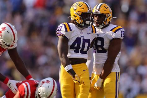 Lsu Football Projecting The Depth Chart On Defense And Special Teams