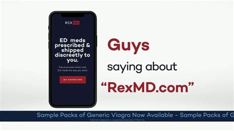 Rex Md Tv Commercial What Other Guys Are Saying Sample Packs