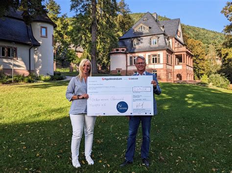 Odenwald Hospiz Mit Euro Unterst Tzt Joachim Und Susanne Schulz