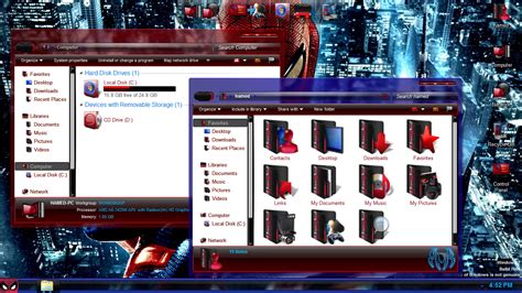 Spider Man Skinpack For Win7 10 19h1 19h2 20h1 Skin Pack For Windows