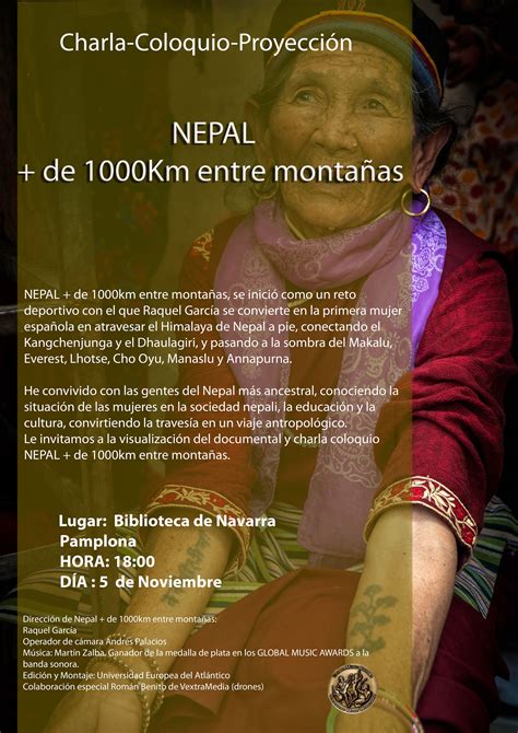 05 11 2019 Proyección del documental Nepal de 1000km entre montañas