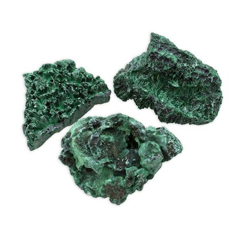 Green Flame Aligned Rough Malachite Crystal - Crystal Vaults