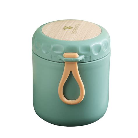 Ml Stainless Steel Vacuum Flask Insulated Food Jar Lunch Thermoses Soup Container For Hot