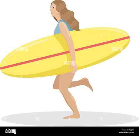 Junge M Dchen In Bikini Am Strand Stock Vektorgrafiken Kaufen Alamy