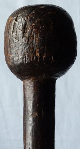Early 19th Century African War Club Or Knobkerrie Militariahub