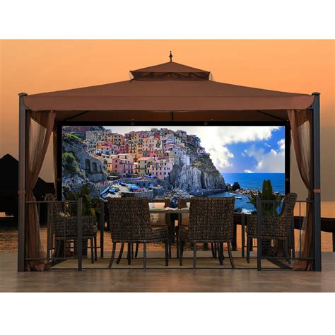 Pure Joy Foldable Pvc Projector Screen And Reviews Wayfair
