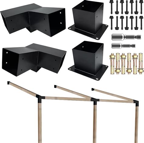 Amazon ITeVe GD 15 Slanted Roof Pergola Brackets Kit 3 Way Right