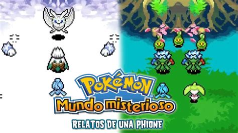 Pokemon Mundo Misterioso Relatos De Una Phione Nds Un Hackrom