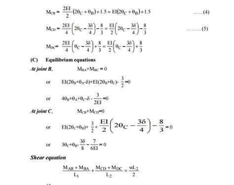 Solved Problems Slope Deflection Method Structural Analysis