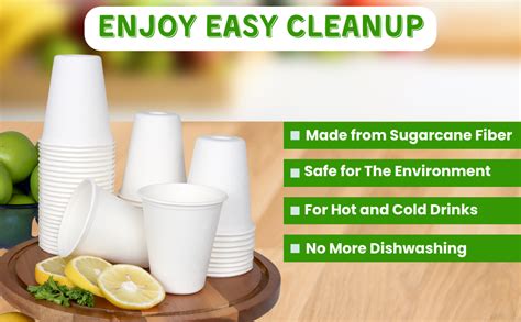 Ecoriyo Oz Paper Disposable Coffee Cups Pack Of Biodegradable