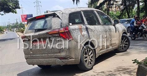 Mahindra XUV e8 EV based on XUV700 spotted testing