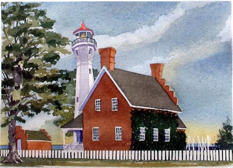 Sanilac Light No1 Painting By Dave Tobaben Fine Art America