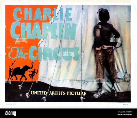 THE CIRCUS, US poster, Charlie Chaplin, 1928 Stock Photo - Alamy