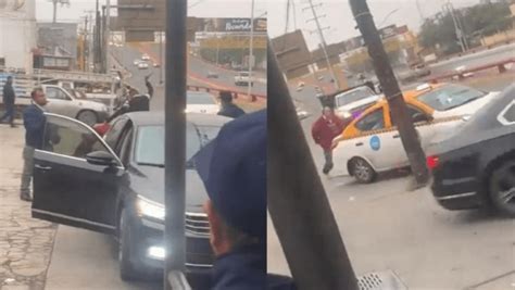 Video Sujetos Armados Golpean Y Atropellan A Un Conductor En Monterrey