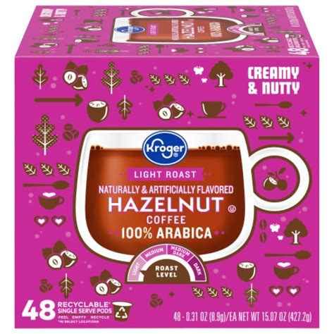 Kroger® Hazelnut Light Roast Coffee Pods 48 Ct Pay Less Super Markets