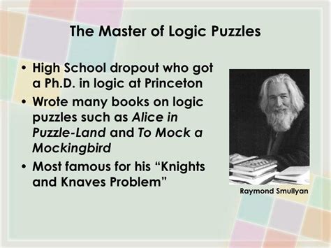 PPT - Logic Puzzles PowerPoint Presentation, free download - ID:164775