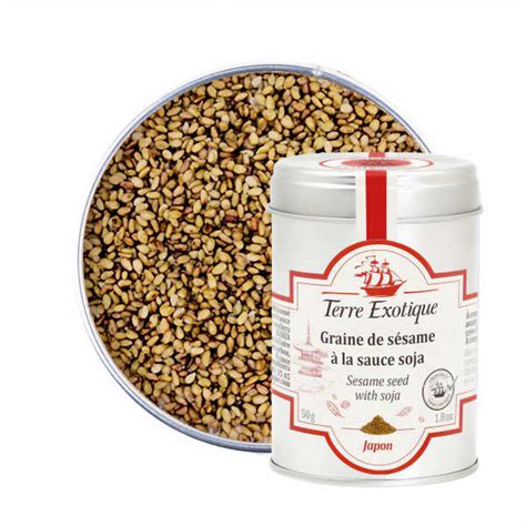Graine de sésame à la sauce soja - Terre Exotique
